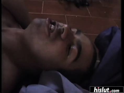 Submissive Brunette Gets Destroyed In A Three Way