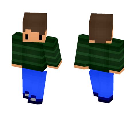 Download Chibi Striped Shirt Minecraft Skin For Free Superminecraftskins