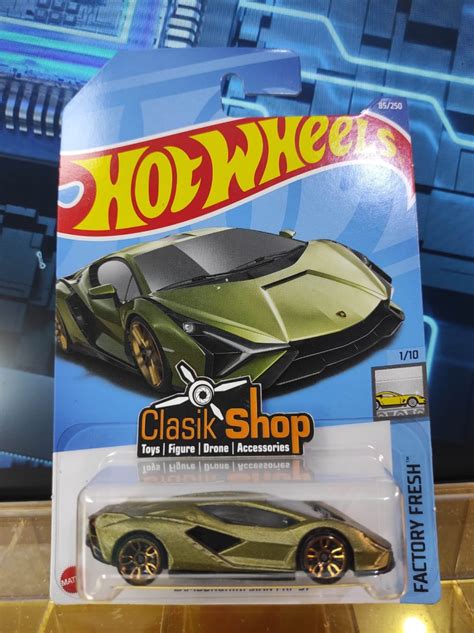 HOT WHEELS Lamborghini Sian FKP 37 Gold Green Lazada Indonesia