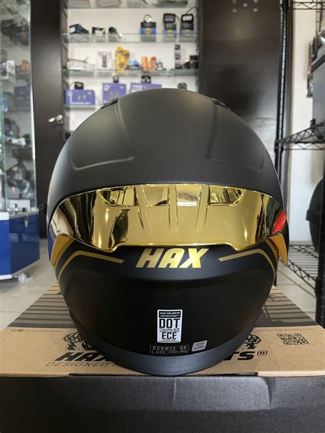 CASCO OBSIDIAN NGO MATE ORO XL HAX CERRADO Cascos Y Accesorios