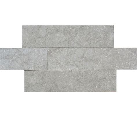 Seagrass Limestone 16x24 Brushed Tile