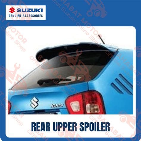 Jual Accessories Suzuki Ignis Rear Upper Spoiler Kab Bekasi