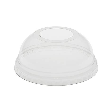 32 Oz Cup Dome Lid With Small Hole Clear 1 000 Ct Pactiv Evergreen