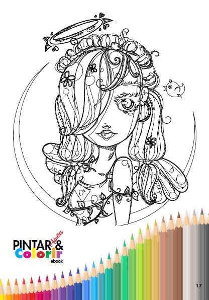 Pintar E Colorir Adultos Ed 31 Girls PRODUTO DIGITAL PDF