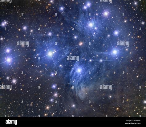 Pleiades Star Cluster High Resolution Stock Photography And Images Alamy