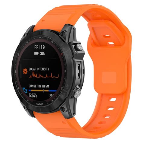 Garmin Forerunner Outdoor Siliconen Band Oranje Smartwatchbanden Nl