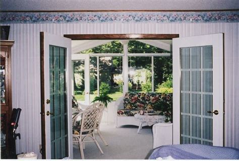 French Country Sunroom In Oroville Sunroom Wallpaper By Northern