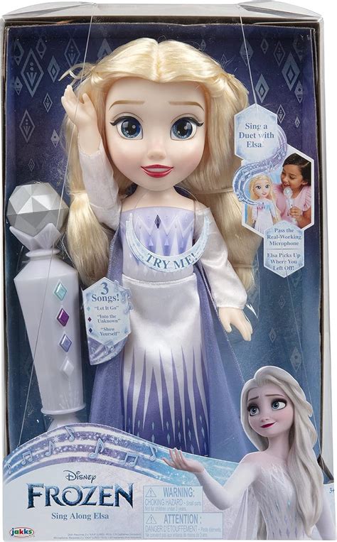 Disney Frozen Elsa Singing Doll Canta Un D O Con Elsa A Sus Canciones