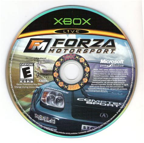 Forza Motorsport (2005) Xbox box cover art - MobyGames