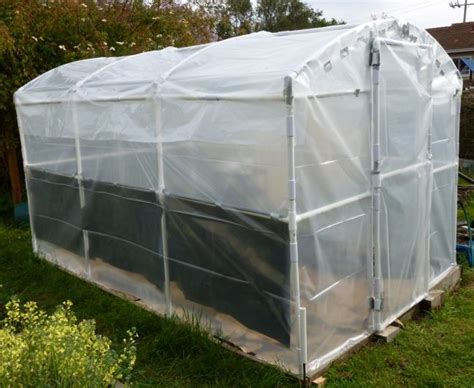 Building a PVC Greenhouse | Pvc greenhouse, Backyard greenhouse, Greenhouse