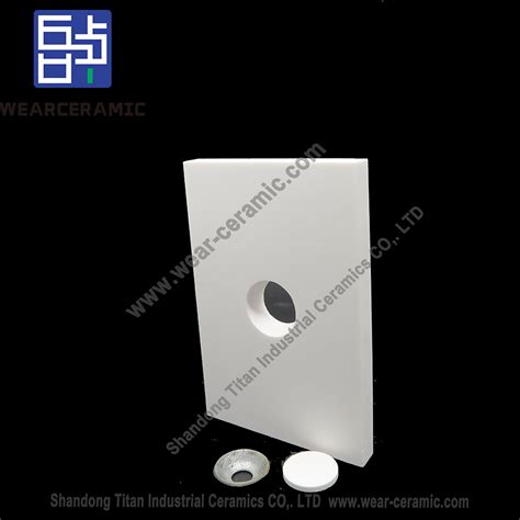 Weldable Taper Plain Arc Tile Alumina Al O Ceramic Lining For Pipe