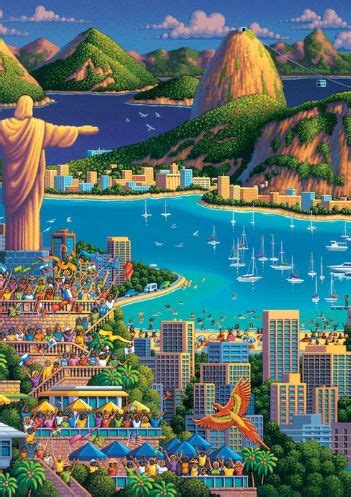 Quadro E Poster O Rio De Janeiro Continua Lindo Quadrorama Favela