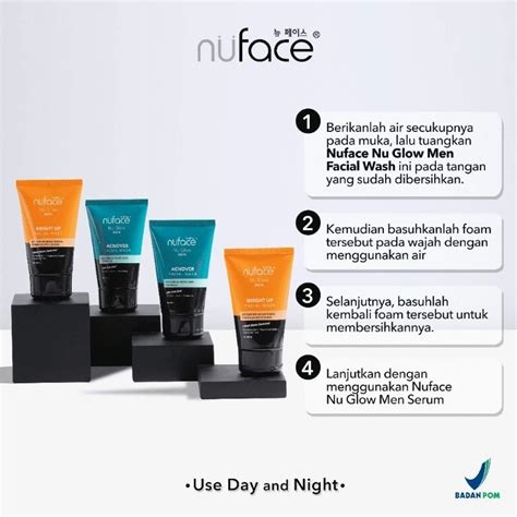 Jual Nuface Nu Glow Men Facial Wash Ml Shopee Indonesia