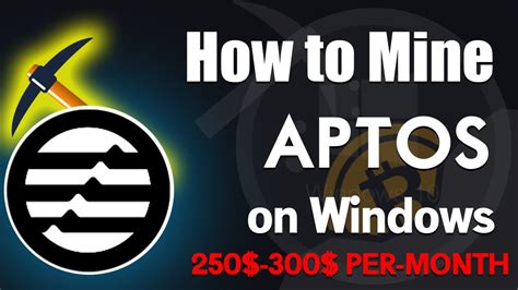 How To Mine Aptos On Any Computer Or Laptop Easily Mine Aptos On Any