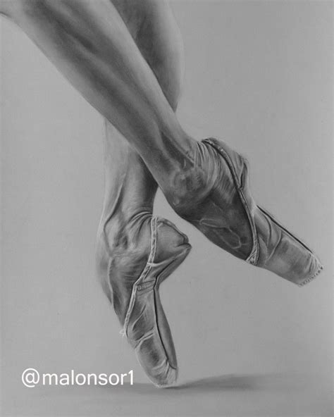 Dibujo A Grafito Realizado Por Malonsor Malonsor Ballet Drawings