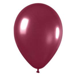 11c Sempertex Metallic Burgundy Bag25 Rainbow Balloons Inc