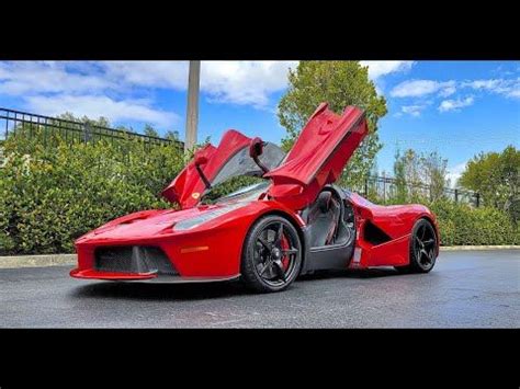 Ferrari Laferrari Most Beautiful Hypercar Walkaround Interior Drive