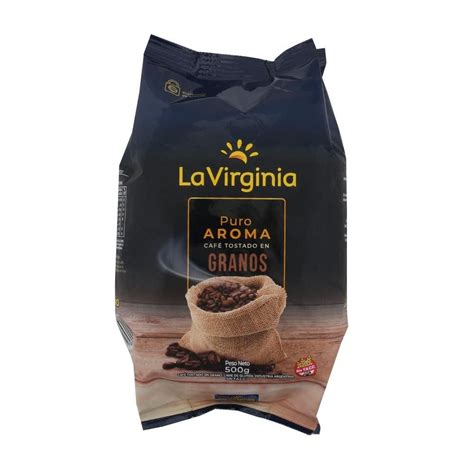 La Virginia Café en grano Tostado Puro Aroma Paquete 500gr ArgenSend