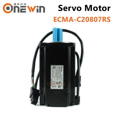 Delta 750W 220V AC Servo Motor 2 39NM 3000rpm 17bit ECMA C20807RS