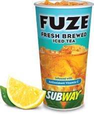 Fuze Sweet Tea Subway Nutrition Besto Blog