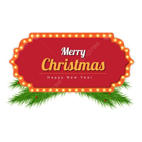 Merry Christmas Happy New Year Merry Christmas Happy New Year Retro Png And Vector With