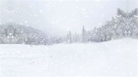 Son de vent fort avec tempête de neige pour se détendre ou dormir