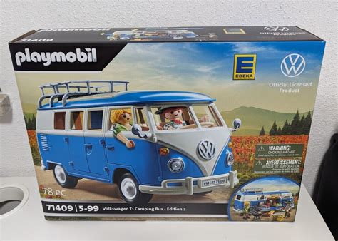 Playmobil 71409 Volkswagen T1 Camping Bus Bulli VW EDEKA Edition 2