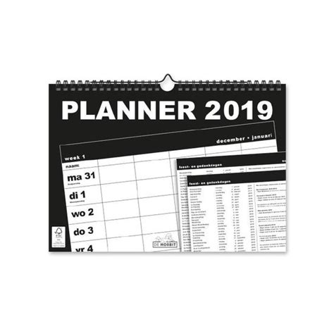 Familieplanner 2019 BASIC Omslag Bol