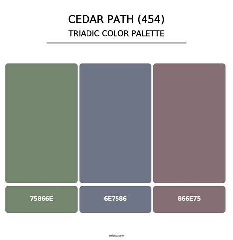 Benjamin Moore Cedar Path 454 Paint Coordinating Colors And Palettes