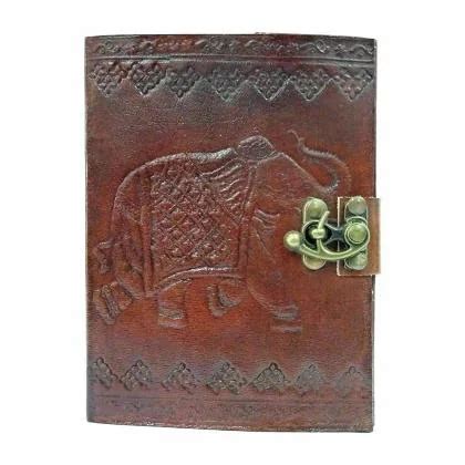 Swastik Leather Journal And Bags X Inch Leather Diary Handmade Paper