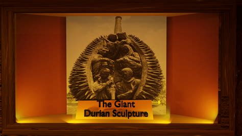 The Giant Durian Sculpture Mindanao Cotemporary Arts Opensea