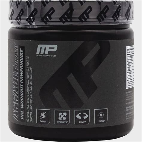 Assault Black Label Muscle Pharm Nacional 30 Doses Submarino