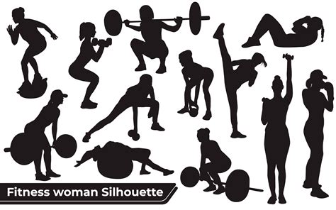 Female Fitness Silhouette