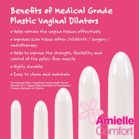 Healthscoop Amielle Comfort Vaginal Dilators