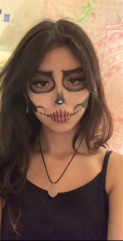 Pin on makeup | Skeleton makeup, Halloween makeup easy, Halloween ...