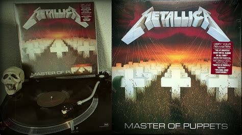 METALLICA Master Of Puppets Vinilo LP Album Reissue Remastered