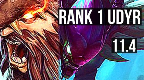 Udyr Vs Kha Zix Jungle Rank Udyr Rank Dominating Br