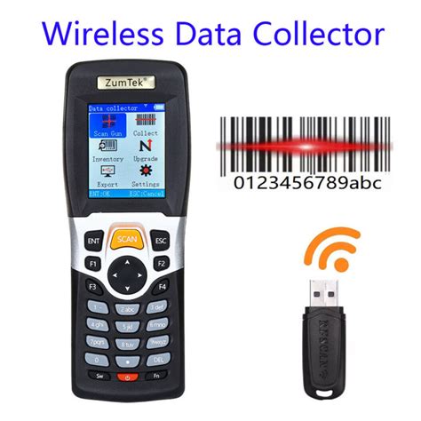 Portable Wireless Barcode Scanner PDT Inventory Device Terminal USB 1D