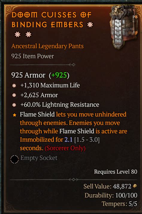 Gg 3 Ga Pants Armor Maxlife Lightres Topic D2jsp