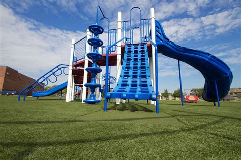 Synlawn Synthetic Turf Playground Installation In Wisconsin