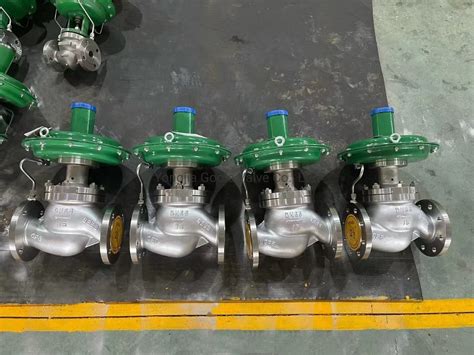 Carbon Steel Flanged Ends Self Operated Pressure Regulating Valve