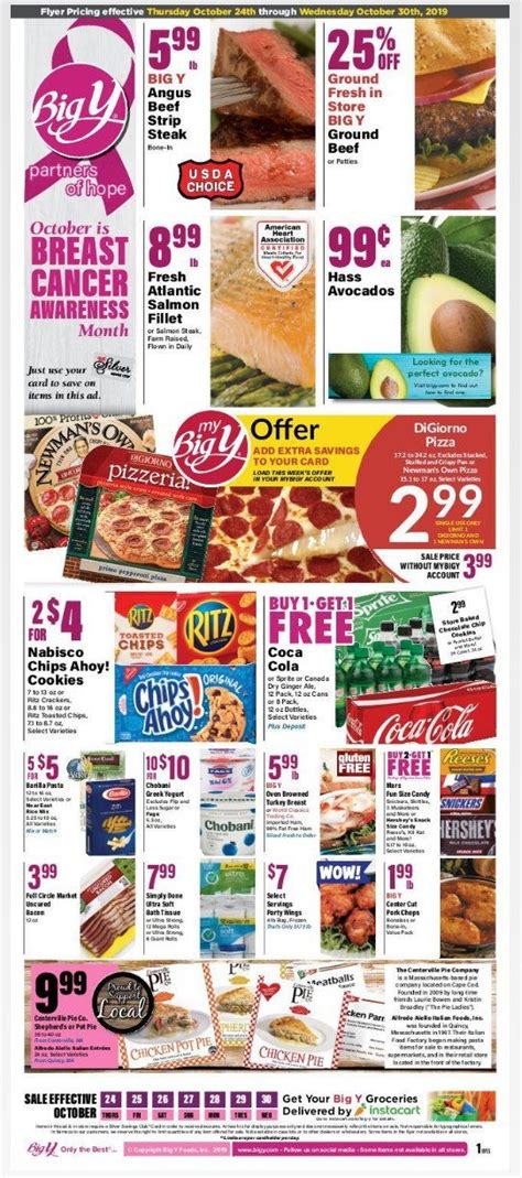 Big Y Weekly Ad Oct 24 Oct 30 2019