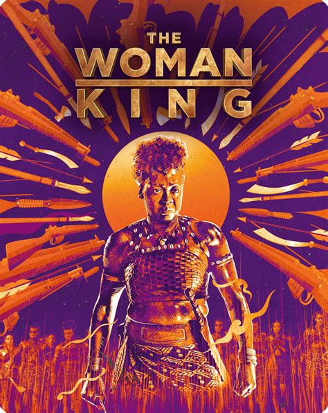 The Woman King Steelbook 4k Ultra Hd 2022 Warner Bros Shop Uk