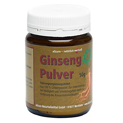 Allcura Ginseng Pulver G Shop Apotheke