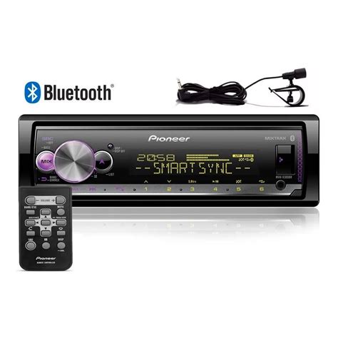 Radio Pioneer Bluetooth Mp3 Usb Cd Mvh X3000br Controle Shopee Brasil