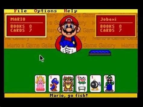 Mario, Go fish! - YouTube