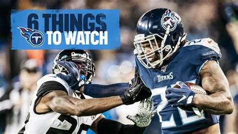 Six Things To Watch In Titans Vs Jaguars On Sunday