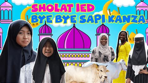 Moment Sedih Kanza Nangis Gak Tega Sapinya Dip T Ng Sholat Ied