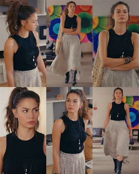 Sanem Episode Erkenci Kus Female Clothes Outfits Celebrity