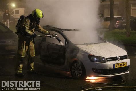 Brandstichting En Buurt Opgeschrikt Na Felle Autobrand De La Reyweg Den